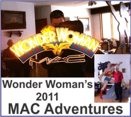 MAC Wonder Woman Makeup