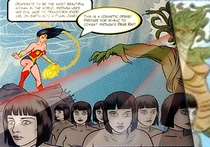 MAC Wonder Woman makeup artwork