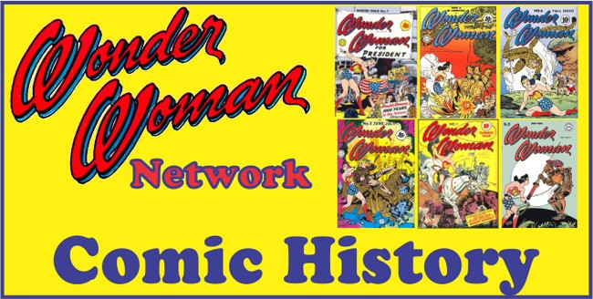 Wonder Woman Comic History on Wonder Woman Network