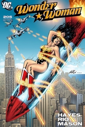 Chris Hayes of Amazon Archives commissioned art by Al Rio Wonder Woman cover 205