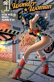 Chris Hayes of Amazon Archives commissioned art by Al Rio Wonder Woman cover 229