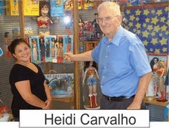 Heidi Carvalho in the Marston Family Wonder Woman Museum