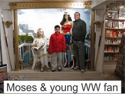 Moses in the Marston Family Wonder Woman Museum
